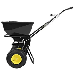 Spyker Ergo-Pro Spreader 80lb With Powder Coated Frame 11 Spyker Ergo-Pro Spreader 80lb With Powder Coated Frame -Garden Tools spy80 1p left 1