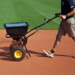 Spyker Ergo-Pro Spreader 80lb With Powder Coated Frame 14 Spyker Ergo-Pro Spreader 80lb With Powder Coated Frame -Garden Tools spy80 1p live baseball 1