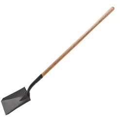Leonard Contractor-Grade Shovel, Square Point With Ash Handle