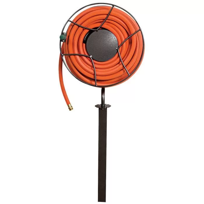 Full Rotation Free-Standing Hose Swivel Reel, Anti-Rust Steel 3 Full Rotation Free-Standing Hose Swivel Reel, Anti-Rust Steel - Image 3