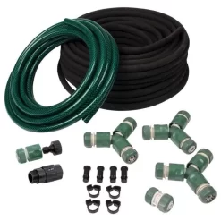 Leonard Simple Soak Soaker Hose Garden Row Watering Kit
