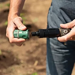 Leonard Simple Soak Soaker Hose Garden Row Watering Kit -Garden Tools srk100 5