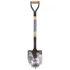 Seymour Sawtoothed Shovel With D Grip Handle