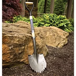 Seymour Sawtoothed Shovel With D Grip Handle -Garden Tools svd35 5