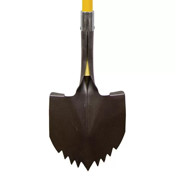 Seymour Sawtoothed Shovel 48in Fiberglass Handle 3 Seymour Sawtoothed Shovel 48in Fiberglass Handle - Image 3