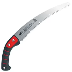 ARS Professional Pruning Saw, 13-inch Raker Toothing Curved Blade, No Scabbard