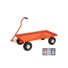 Leonard Pull Style 4 Wheel Nursery Carts With 2 Foot X 4 Foot Decks