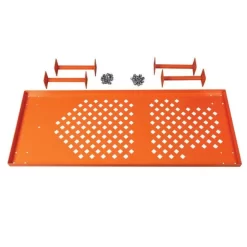 Leonard Flatbed Cart 24 Inch X 60 Inch Steel Add On Shelves