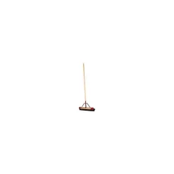 Harper Dual Bristle Broom With Plastic Fibers