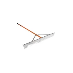 Leonard Lightweight Aluminum Rakes, Rounded Tine 12 Leonard Lightweight Aluminum Rakes, Rounded Tine -Garden Tools vp alxx6 5