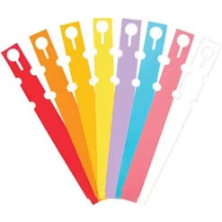 Slip N Lock 1 Inch X 7 Inch Thermal Transfer Labels With Loop Lock