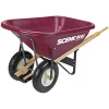 Scenic Road 8cu Ft Wheelbarrow Poly Tray, 2 Wheel