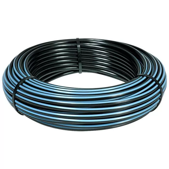 Toro Irrigation 5/8in Tubing Blue Stripe, No Emitters 2 Toro Irrigation 5/8in Tubing Blue Stripe, No Emitters - Image 2