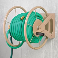 Hose Reel Wall Mount Commercial Grade 200ft Capacity